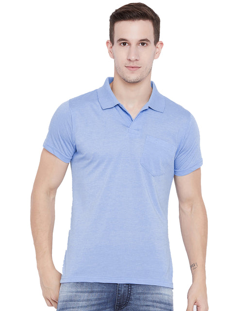 Mens Half Sleeve Plain Polo Tshirt