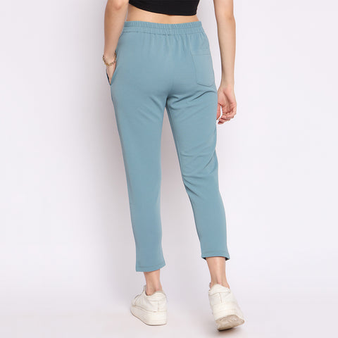 Women Narrow Pant, Teal