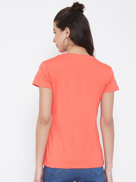 Camey Women Round Neck T-Shirt - Camey Shop